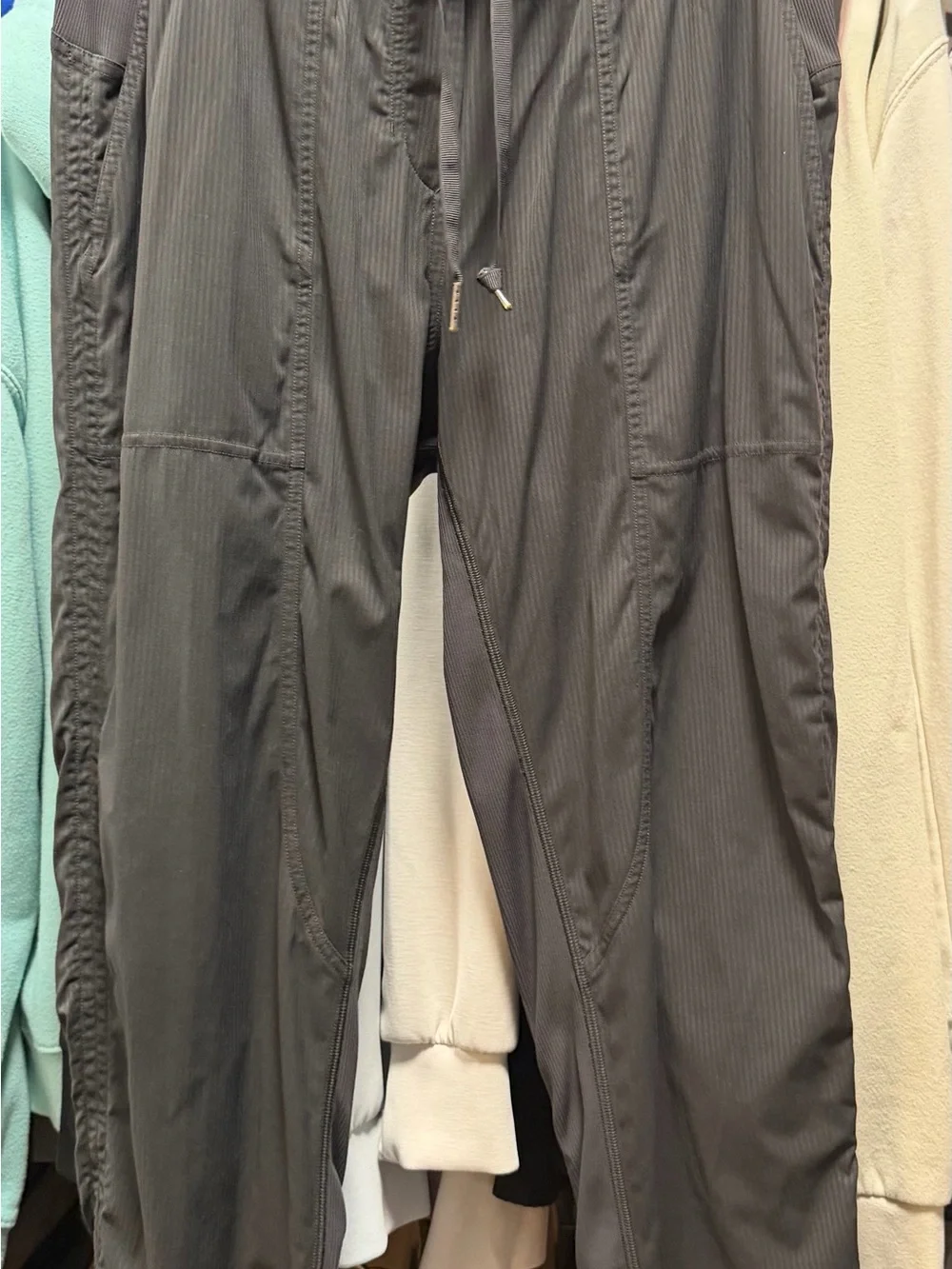 lululemon athletica Black Straight-Leg Athletic Pants